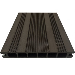 Террасная доска цвет Венге Ecodeck (Экодек) 23,5*165*6000 вельвет
