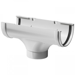 Воронка водосточная ПВХ Docke Premium Пломбир 120/85 мм