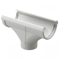 Воронка водосточная ПВХ Docke Lux Пломбир 141/100 мм