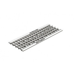 Решетка чугунная ячеистая Aquastok Norma DN150 C250 31523С 500х197х21 мм