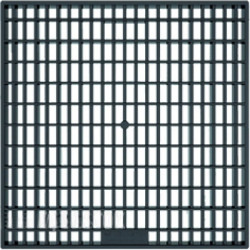 Решетка пластиковая для дождеприемника Aquastok Norma 31851 200х200 мм