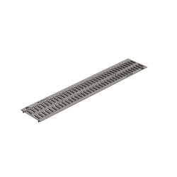 Решетка штампованная оцинкованная Aquastok Norma DN150 A15 31541А 1000х197х22 мм