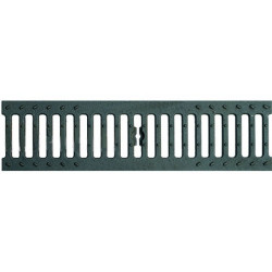 Решетка чугунная щелевая Aquastok Norma DN100 С250 31013С 500х135х15 мм