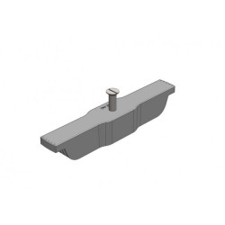 Фиксатор решетки пластиковый Aquastok DN200 91202 210х40х33 мм