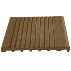 Ступень из ДПК полнотелая RusDecking Scala Орех-19 4000х345х23 мм