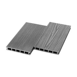 Террасная доска из ДПК UnoDeck Ultra Серый-33 3000х150х24 мм