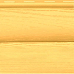 Сайдинг виниловый FineBer «BlockHouse»ClassicColor Янтарь